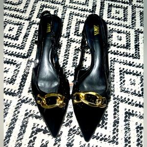 Zara pointed toe heels fits like a 7